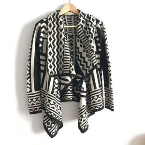 Urban outfitters staring at‎ stars Open Front Drape Sweater Cardigan